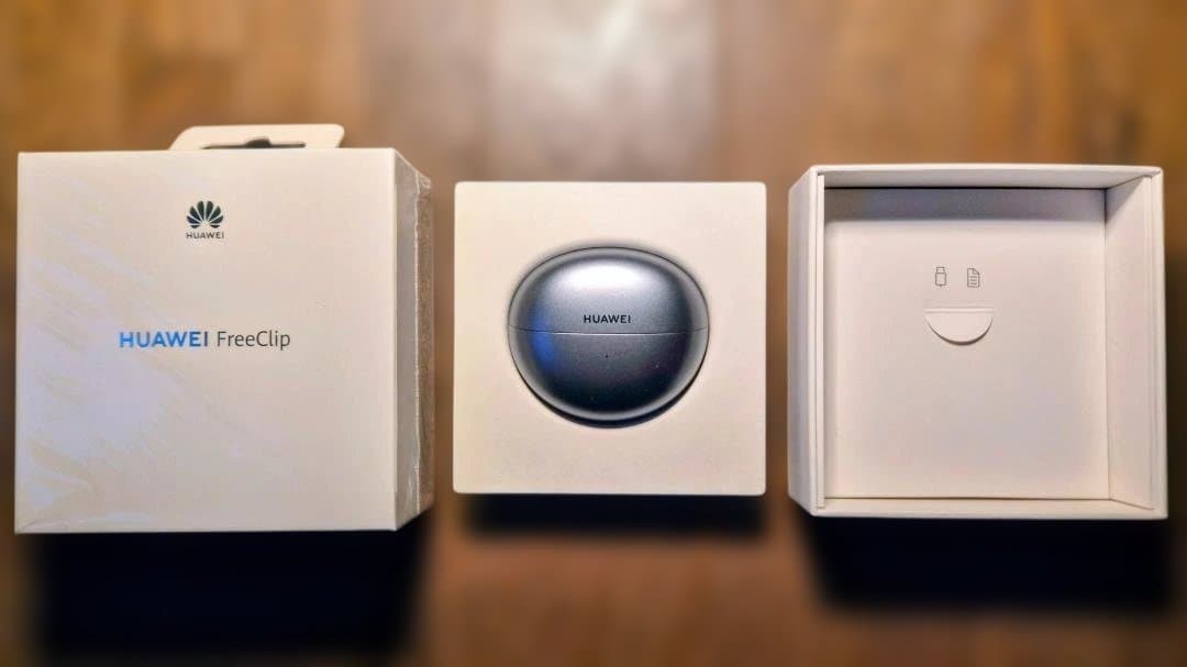 HUAWEI FreeClip イヤーカフ型 ワイヤレスイヤフォン ブラック