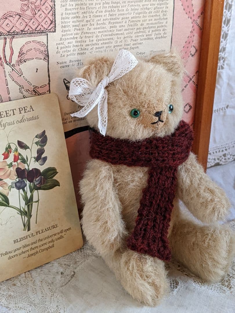 【a】小さいテディベア　約20cm