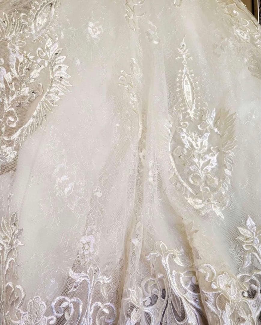 【再値下げ！！】インポート海外ウェディングドレス　size6