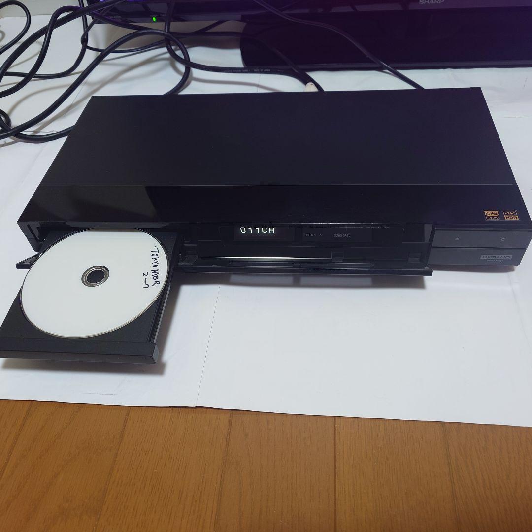 ✨️ほぼ未使用✨️ BDレコーダー 4Kチューナー搭載　BDZ-FBW1000