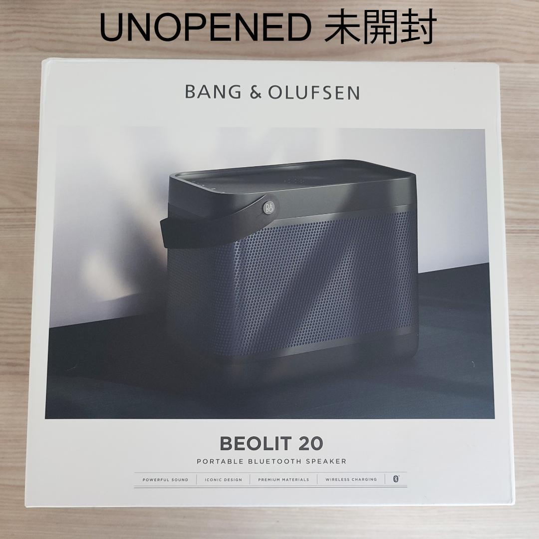 未使用・未開封 B&O Beolit 20 スピーカー 黒 Olufsen