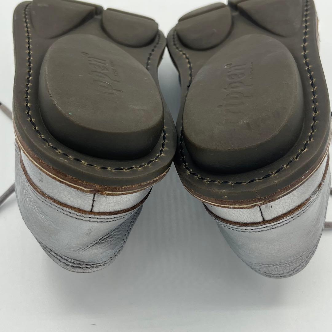 trippen トリッペン　フラットシューズ　シルバー　銀　　35