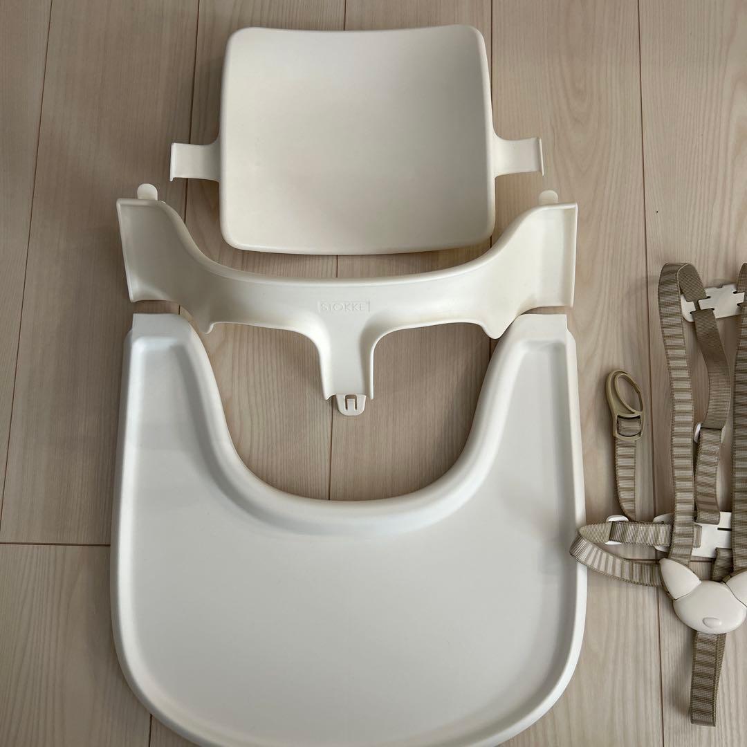 STOKKE ベビーセット　トレイ ハーネス付き