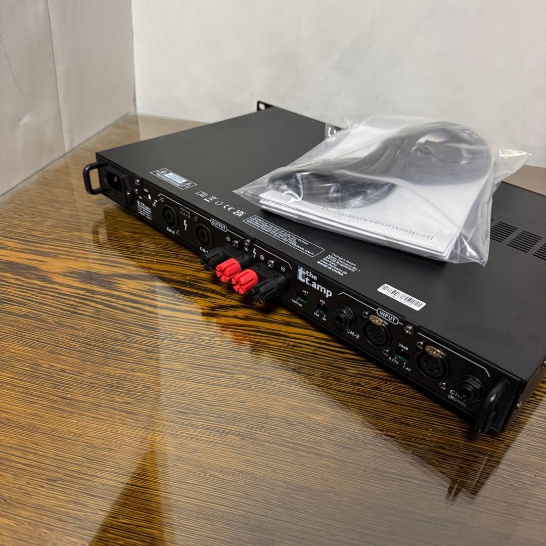 【美品】THOMANN パワーアンプ S-75 MK2