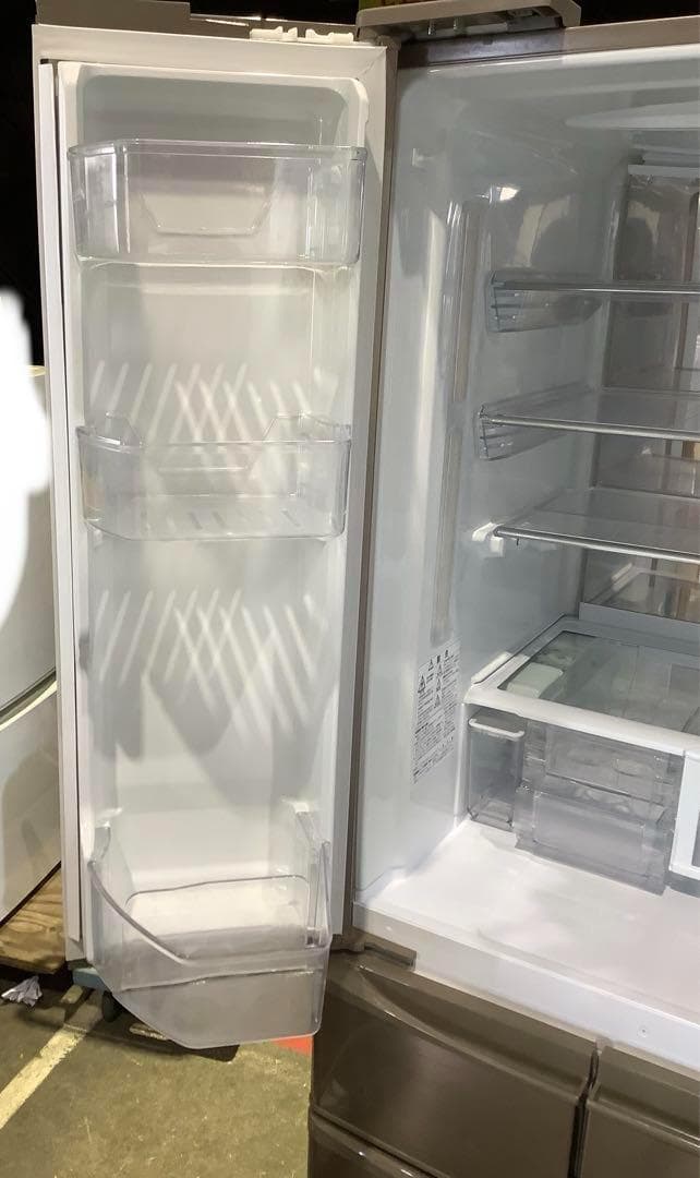 【大容量】シャープ 6ドア冷蔵庫 SJ-XF47Y-T 465L 2014年製