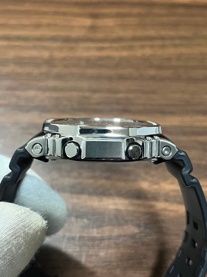 G-SHOCK GM-2100 シルバー 2月3日電池交換済み