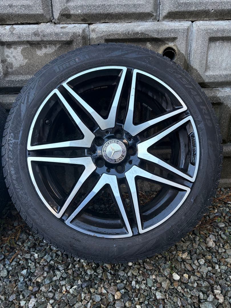ベンツ w447 vクラス ホイール スタッドレス 4本