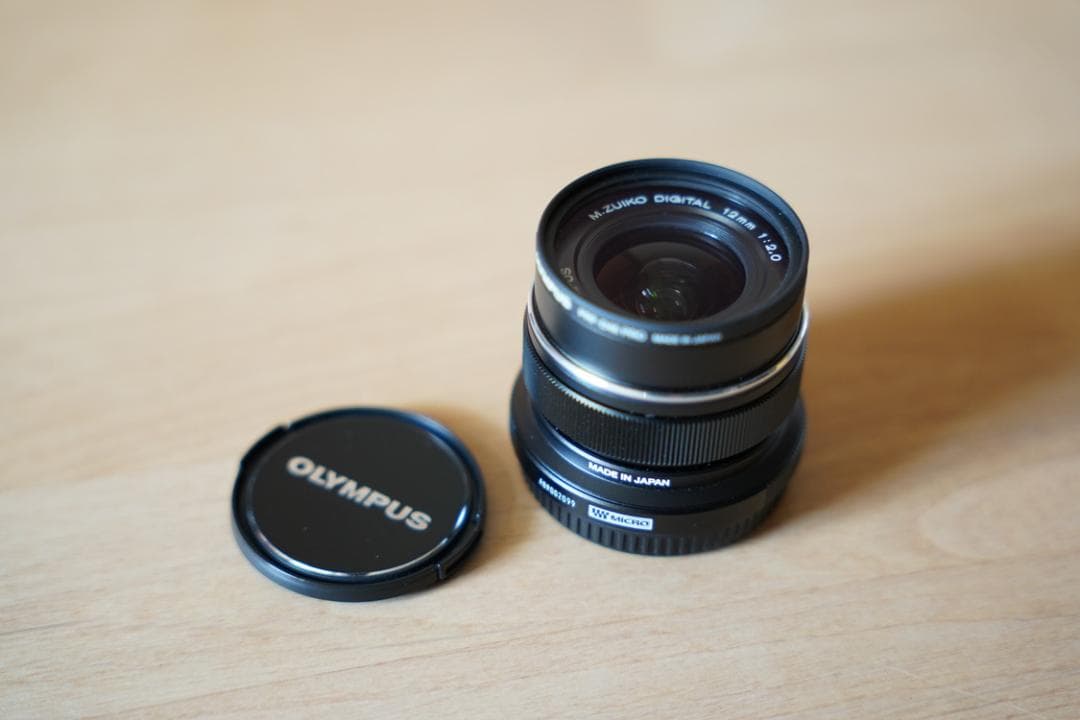 限定品 オリンパス M.ZUIKO 12mm F2.0 リミテッドブラック