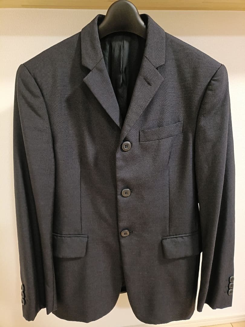 プラダ 3Bテーラードジャケット ブラック サイズ44R
