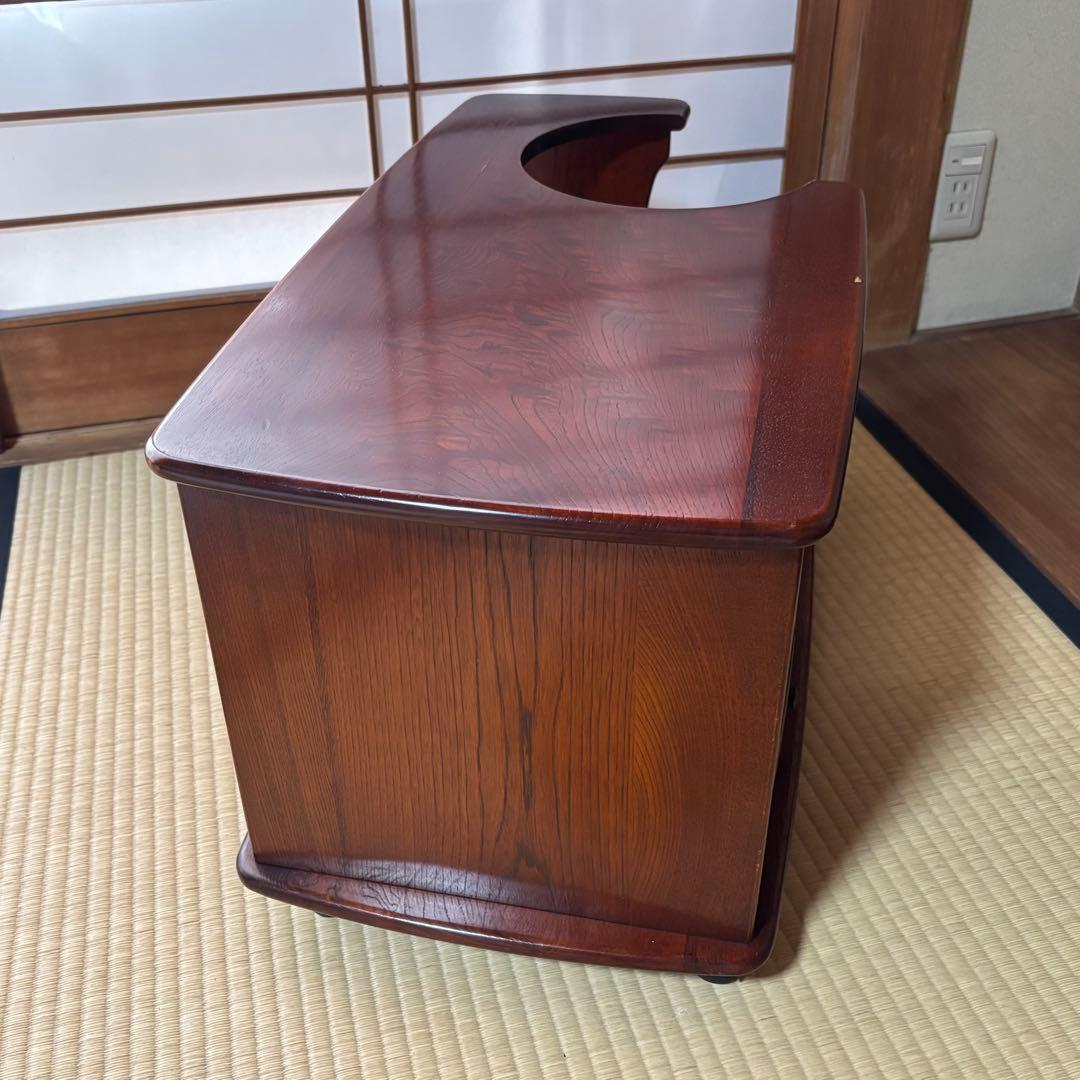 【希少】　karimoku カリモク ポットワゴン キャスター付 茶箪笥