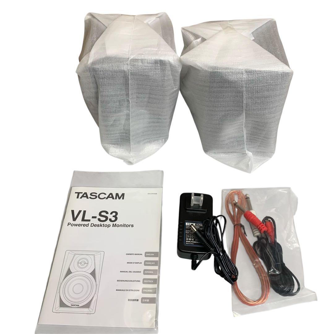 【新品・未使用】TASCAM VL-S3 パワードデスクトップモニター
