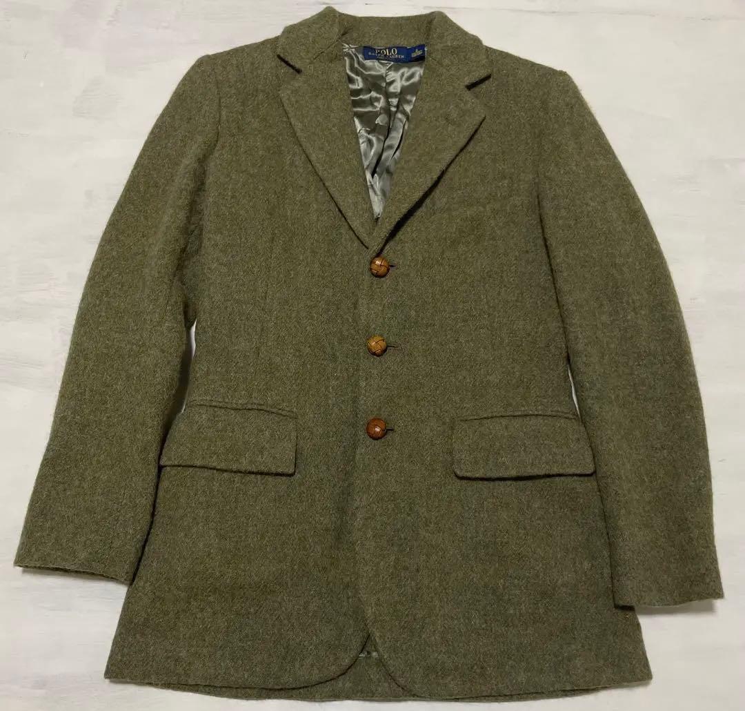 イタリア製 POLO RALPH LAUREN アルパカ　ウールジャケット