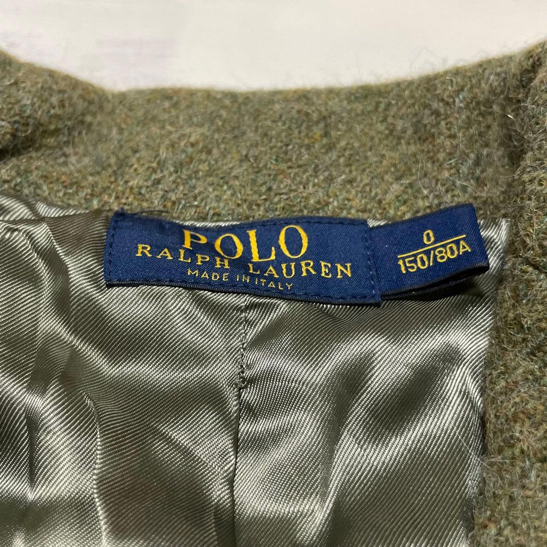 イタリア製 POLO RALPH LAUREN アルパカ　ウールジャケット