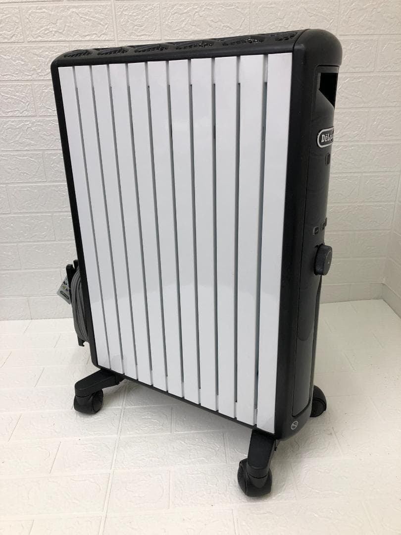 De'Longhi デロンギ オイルヒーター ホワイト/ブラック MDHU15