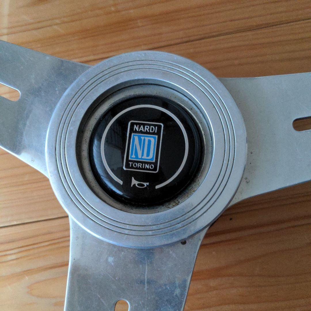 Nardi ステアリング 3本スポーク ブラウン