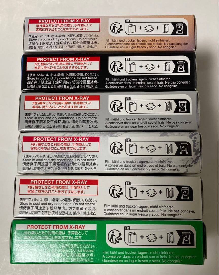 富士フイルム　チェキ　インスタックス　スクエア　バラエティー　６個セット