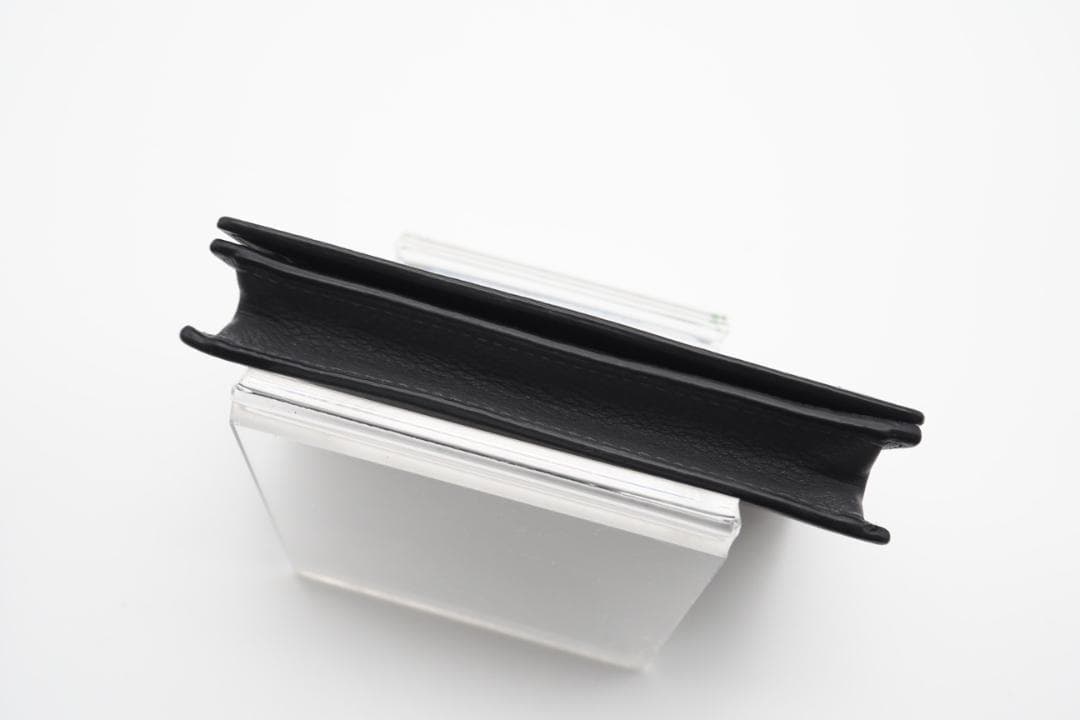 LOEWE 二つ折りカードケース アナグラム ビジネスカードホルダー グレー 美