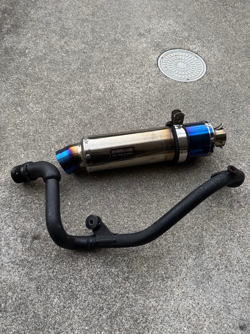 アドレスv125 Beams Revoマフラー