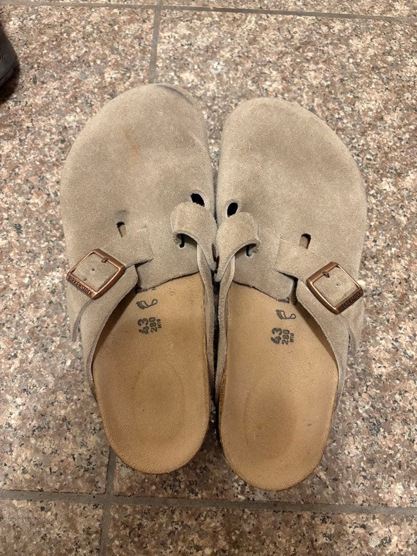 ビルケンシュトック　 ボストントープスエード 43　28cm