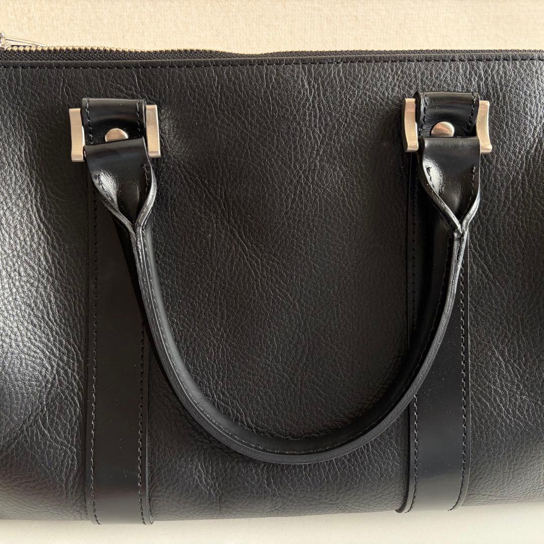 MBハイエンドレザーショルダーバッグ　ブラック