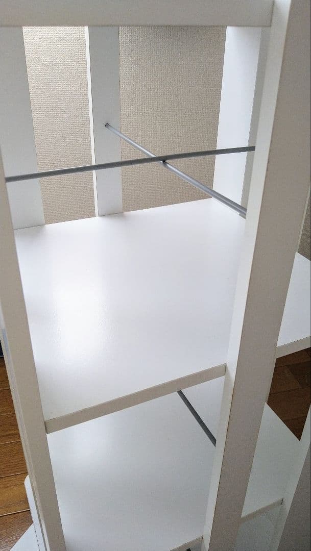 【専用です】回転式本棚 5段 ホワイト