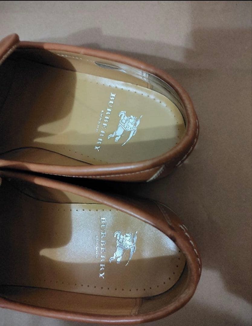 セットバーバリー　ブラックレーベル ジャケット ブラック＆ローファーのセット