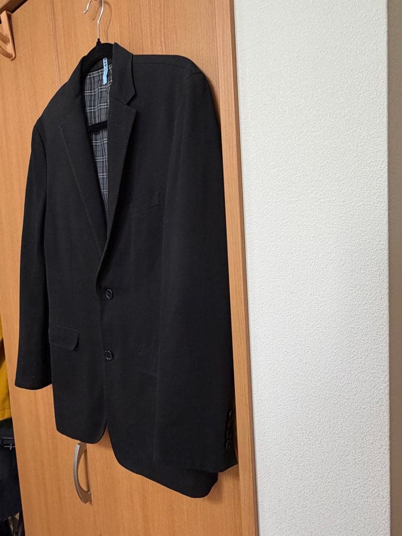 セットバーバリー　ブラックレーベル ジャケット ブラック＆ローファーのセット