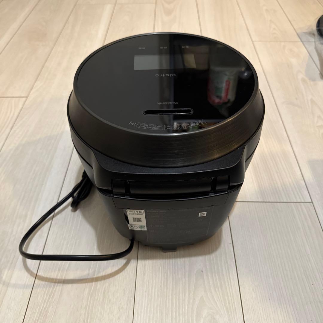 【美品】パナソニック 炊飯器 ビストロ SR-V10BA-K