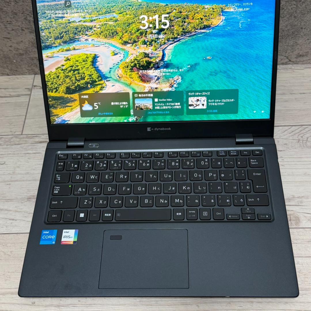 G83HV/11世代i5/SSD/16GB/FHD/13.3型/ノートパソコン