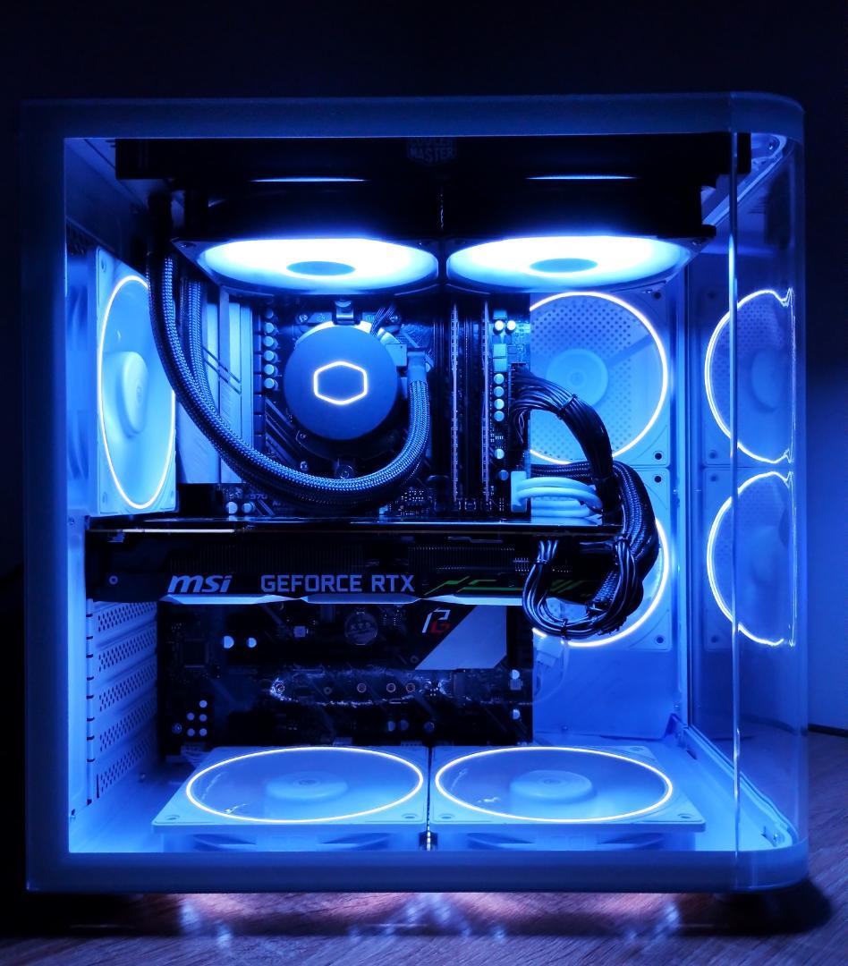 ゲーミングPC/Ryzen9 3900X/RTX2080/メモリ32G/水冷