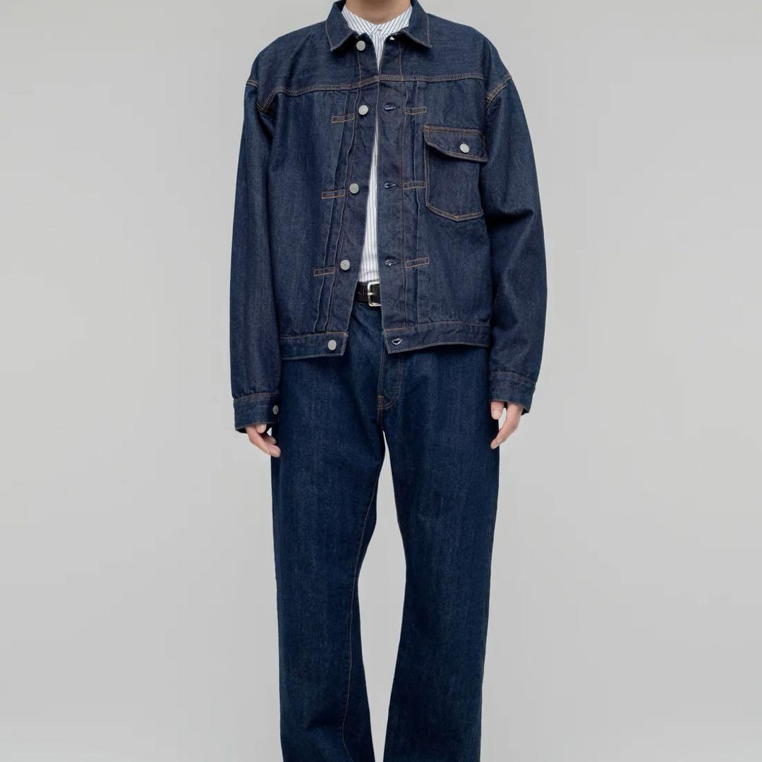 新品 CIOTA シオタ シングルポケット デニムジャケット　42