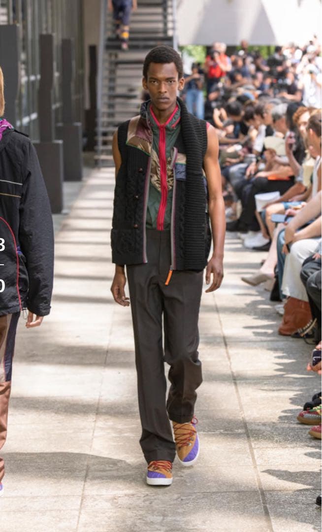 f*r様 カラー　kolor ニットベスト　サイズ3