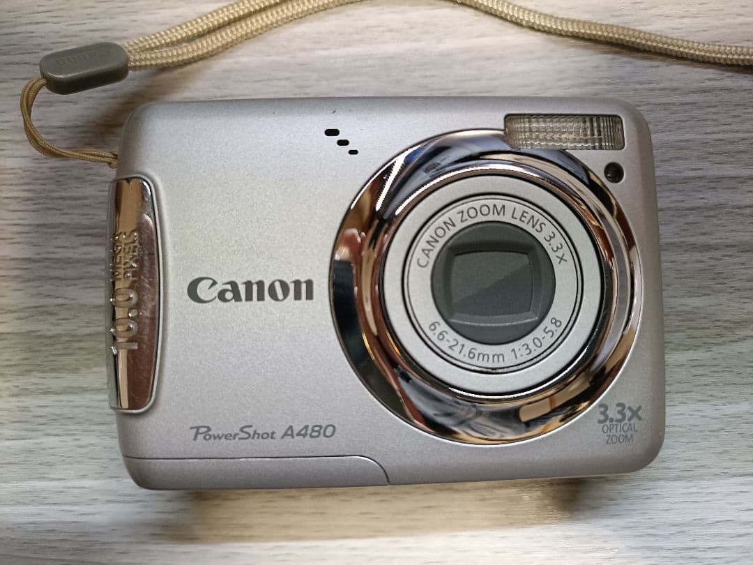 Canon PowerShot A480 コンパクトデジタルカメラ 中古