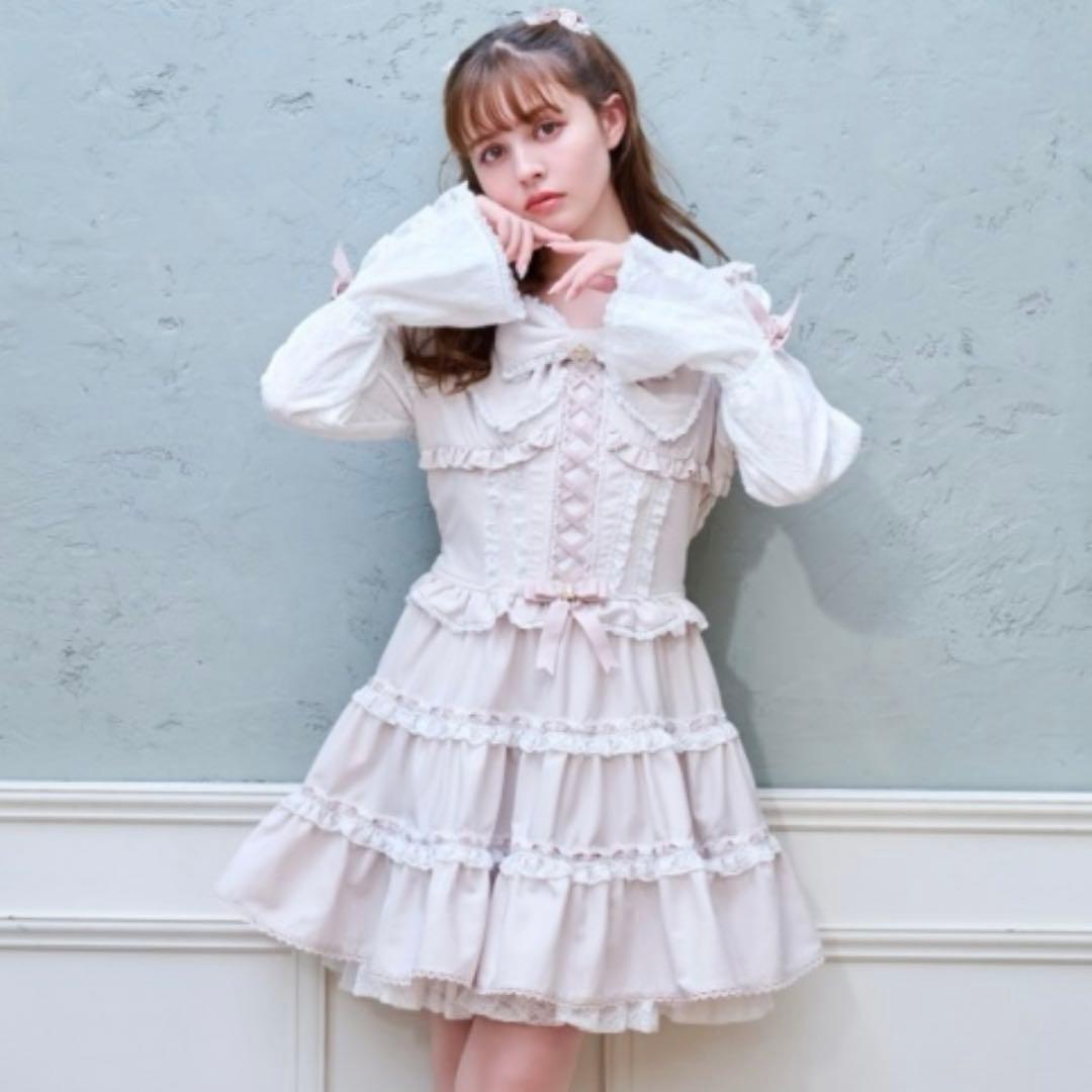 LIZLISA プリンセススリーブワンピース