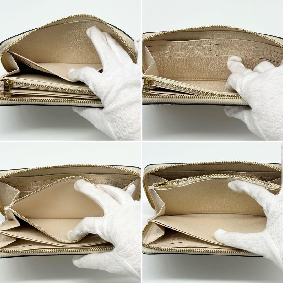 超極美品激レア✨ルイヴィトン アンプラント パイソンジッピーウォレット ベージュ