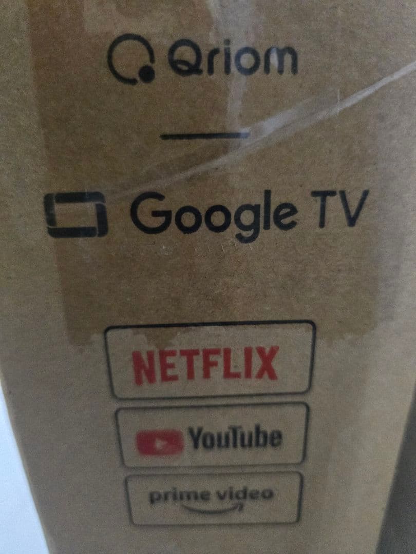 新品 32型 Google TV QRK-32TL2K チューナーレス テレビ