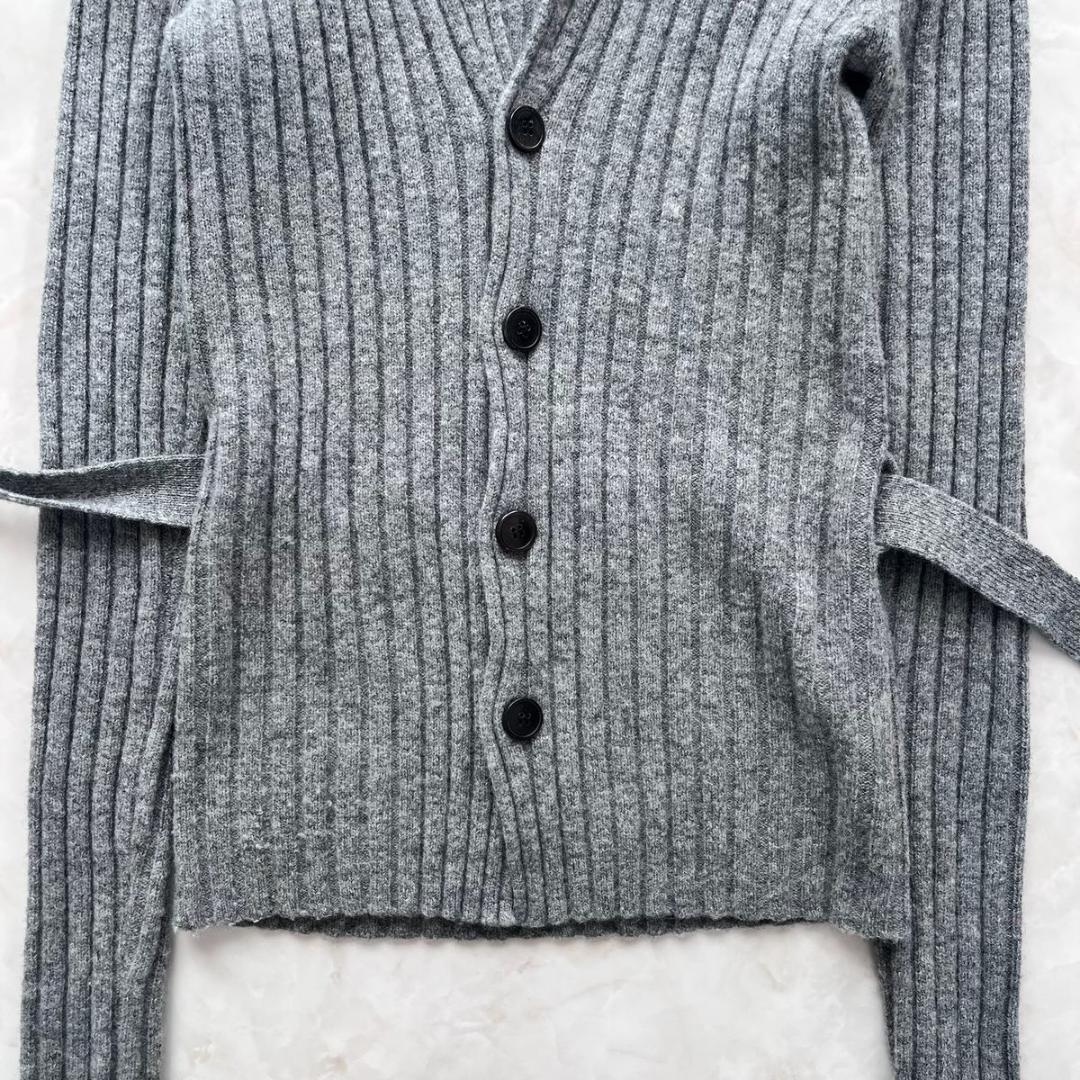 DRIES VAN NOTEN　ベルト付きカーディガン　ジャケット　ニット S