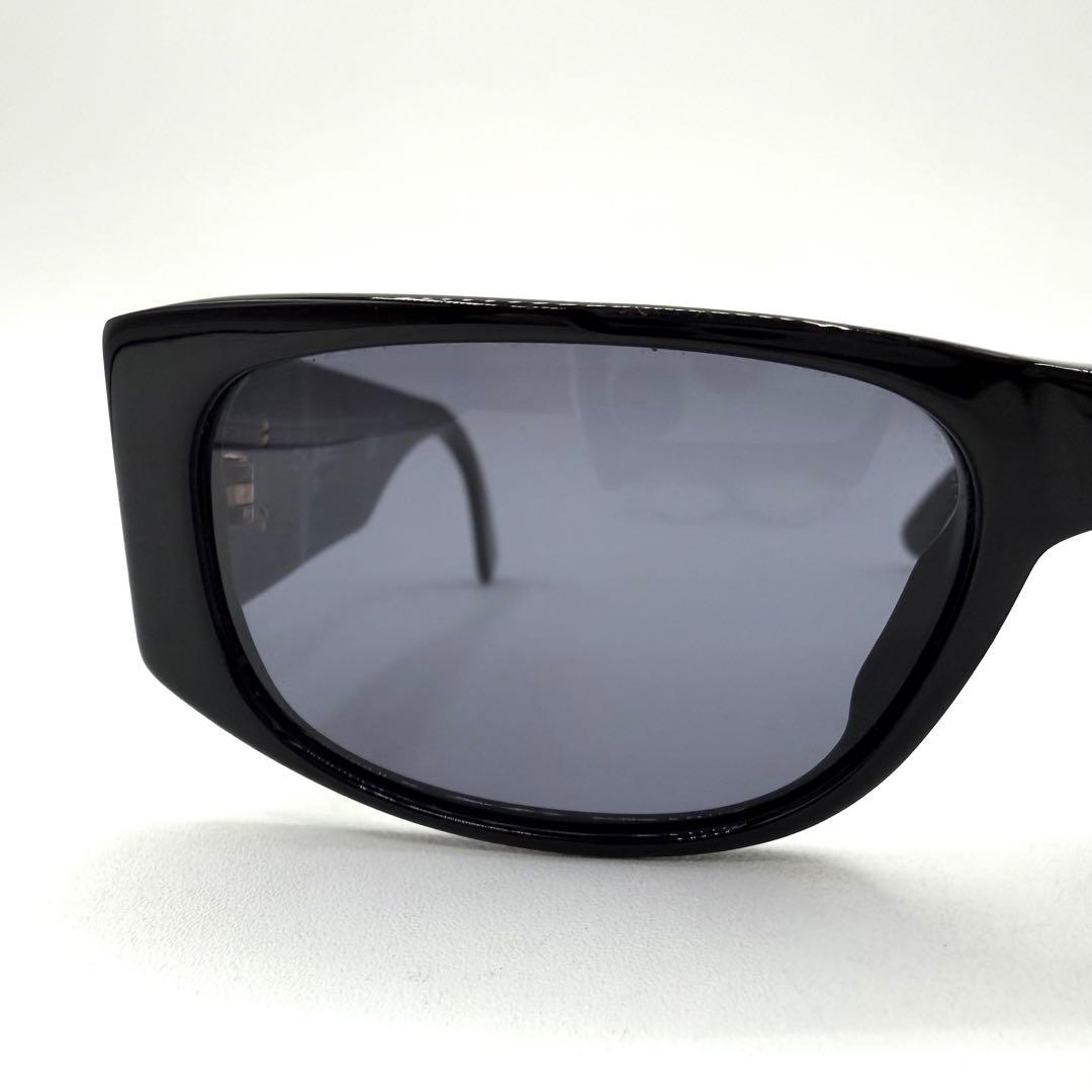 CHANEL ブラック スクエア サングラス　ココマーク　イタリア製　07796