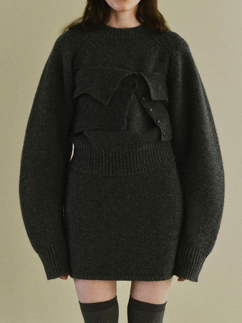 未使用　トゥデイフル　todayful Layered Knit Skirt