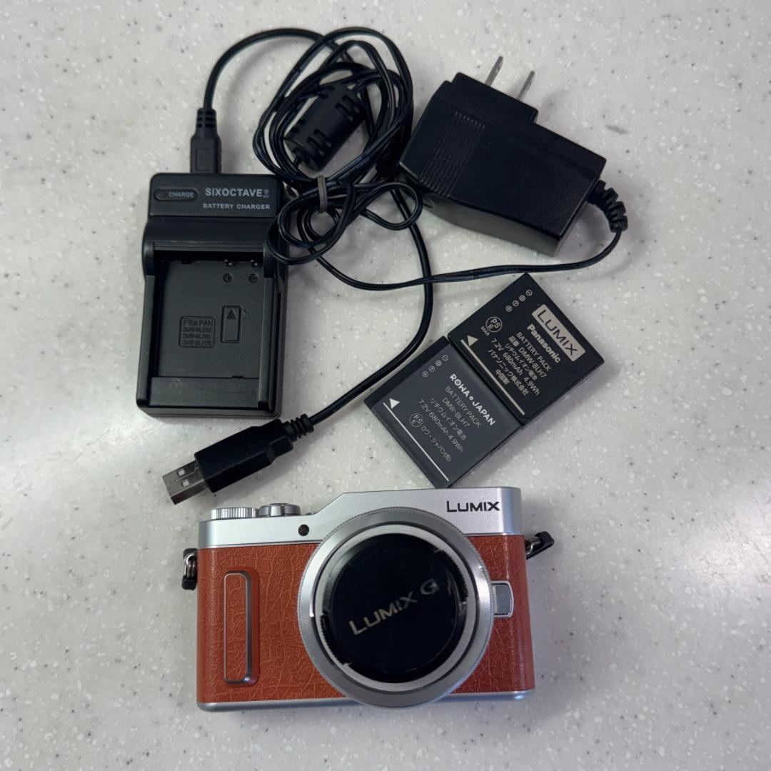PANASONIC LUMIX DC-GF10 ミラーレス一眼 オレンジ