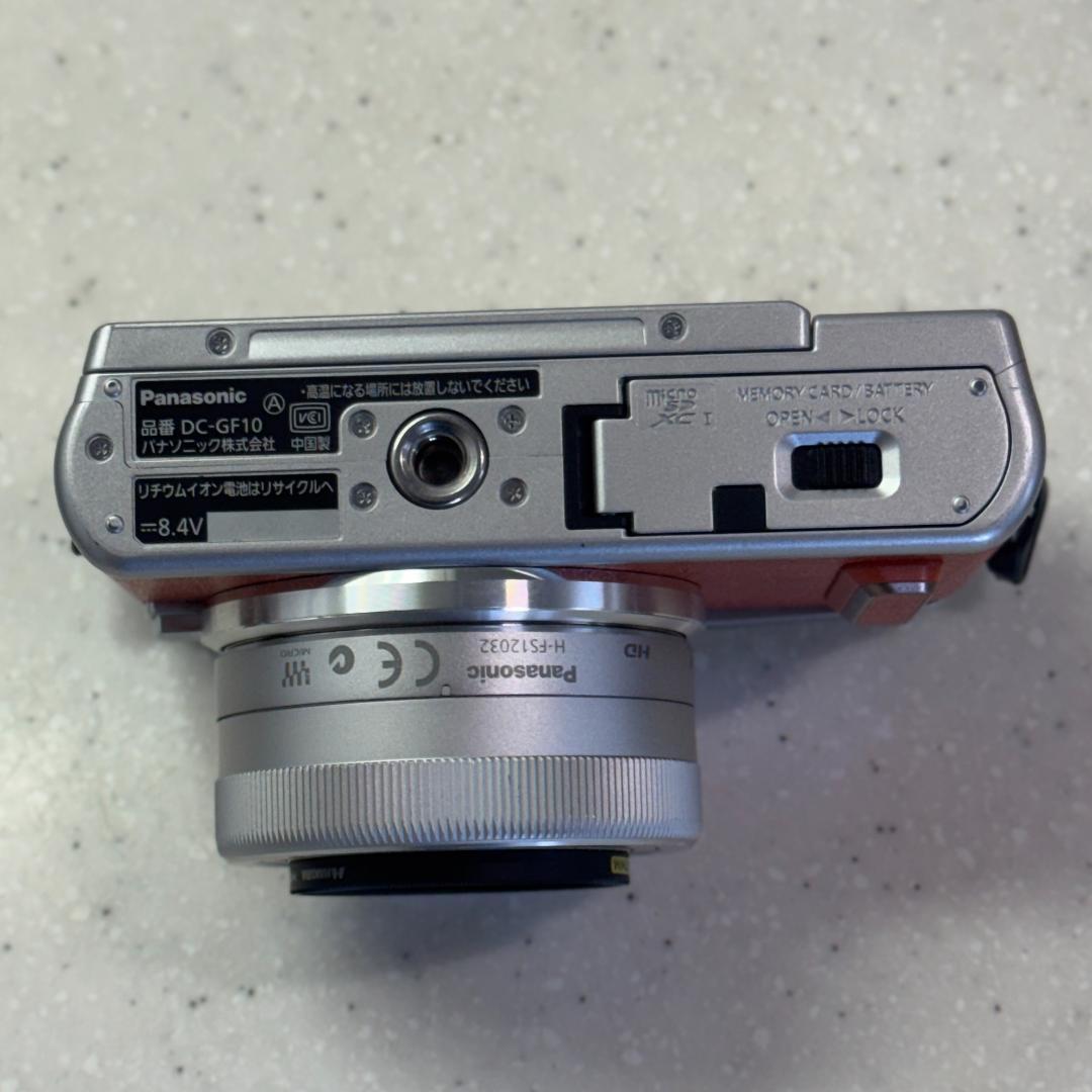 PANASONIC LUMIX DC-GF10 ミラーレス一眼 オレンジ