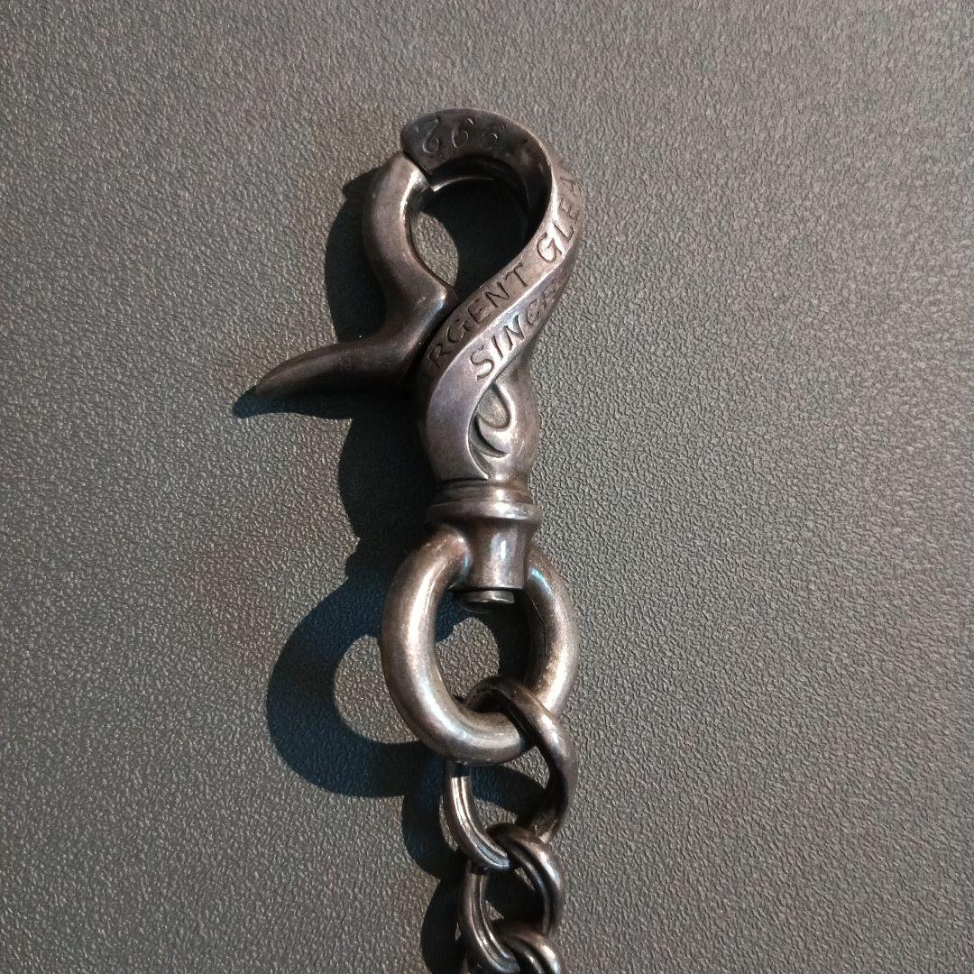 Argent Gleamウォレットチェーン