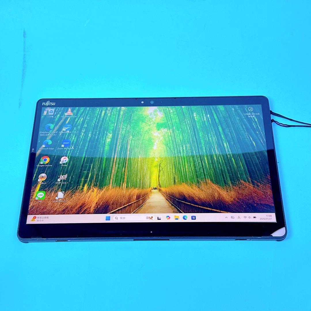 タッチ⭐️タブレット型ノートパソコン 第8世代 SSD windows11 カメラ