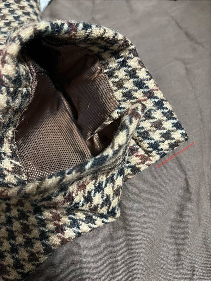 BEAMS f ビームスエフ 千鳥格子 テーラードジャケット