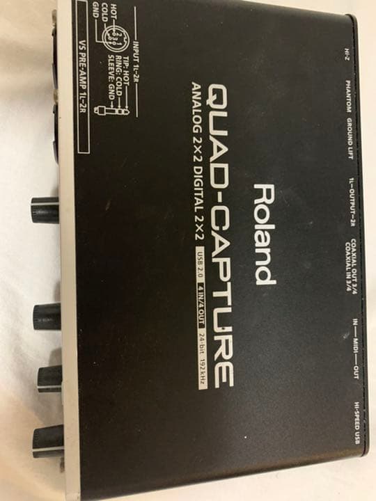 Roland【UA-55 QUAD-CAPTURE】オーディオインターフェース