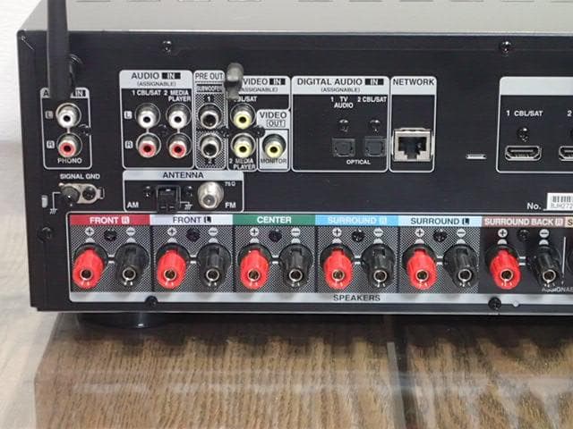 DENON AVアンプ AVR-X1600H　リモコン付き・超美品・動作快調
