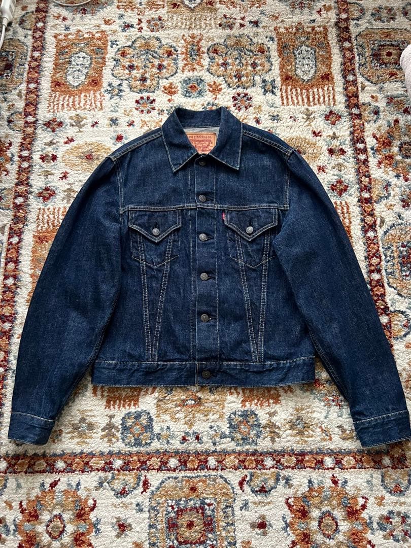 濃紺　リーバイス　デニム ジャケット　日本製 71557 サイズ 40