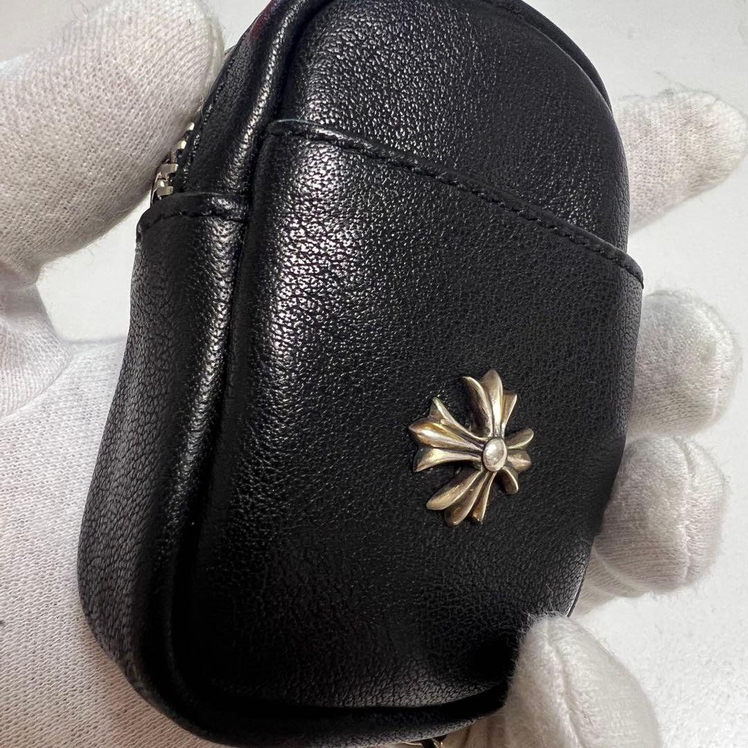 正規品　新品未使用　クロムハーツ マイクロタカ　ファンシーチェーン 黒 タカミニ