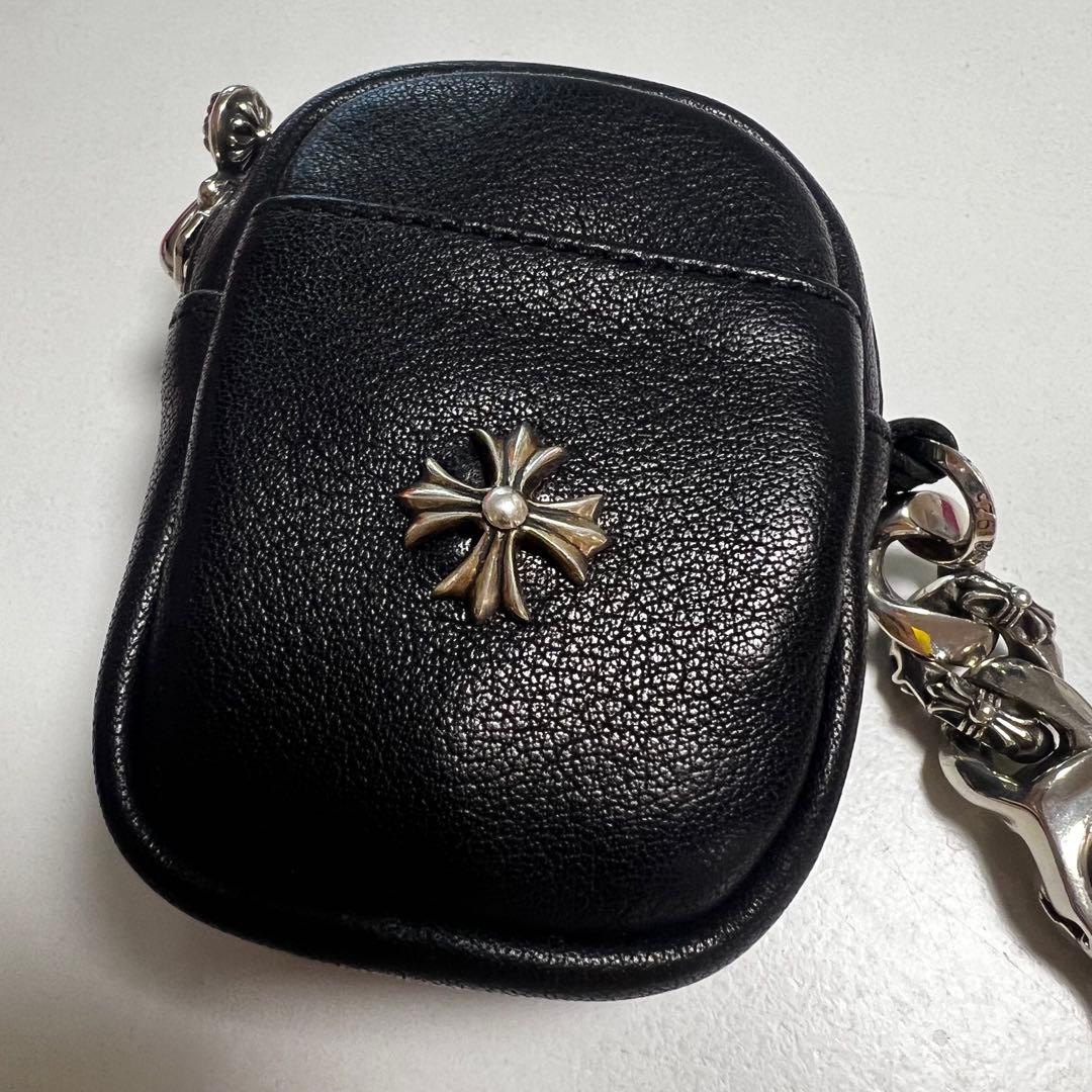 正規品　新品未使用　クロムハーツ マイクロタカ　ファンシーチェーン 黒 タカミニ