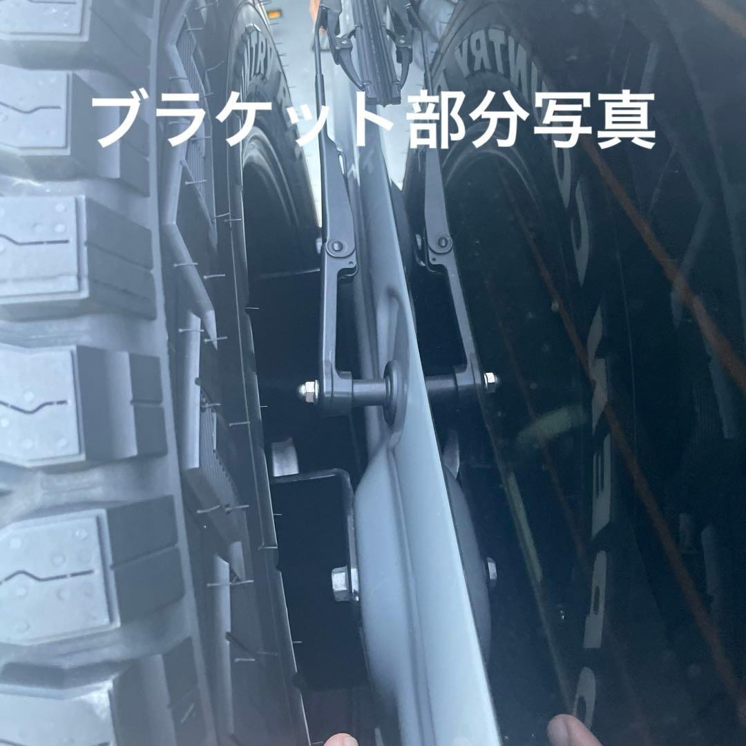 【ヨン】ジムニー　JB64ホイール　ホワイトレタータイヤ　スペヤタイヤブ